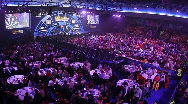 PDC World Darts Championship at Allay Pally