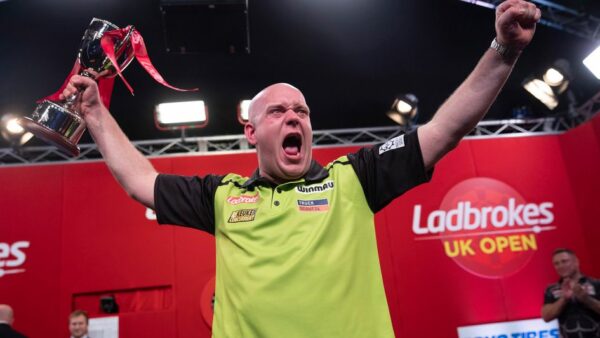 MvG winning the UK Open