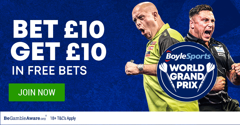 Best Odds With BoylesSports For The World Grand Prix