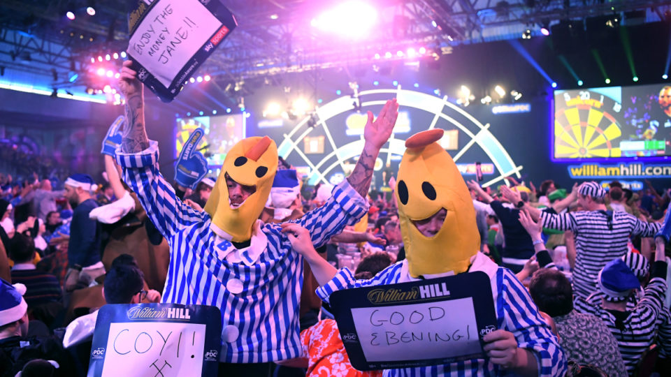 Fans return for final five Premier League Darts nights