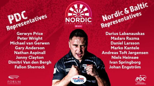 Nordic Darts Masters Lineup Confirmed 