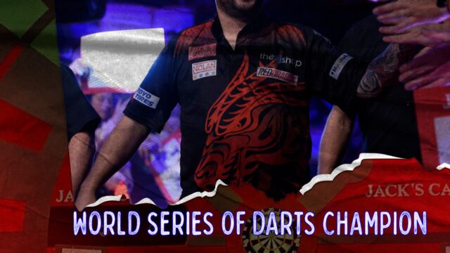 Jonny Clayton beats Dimitri Van den Bergh to win Jack’s World Series of Darts