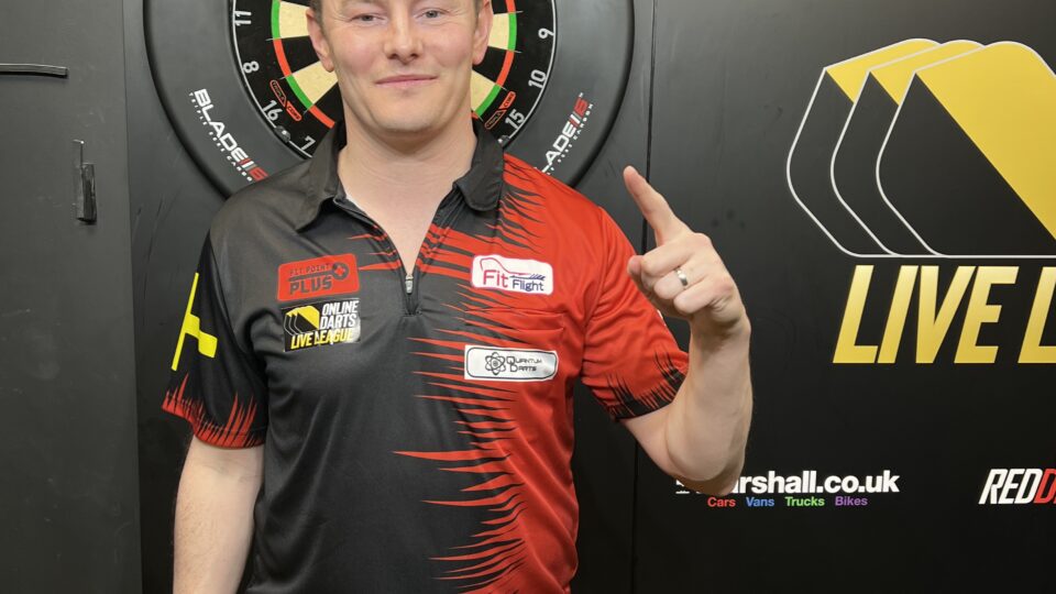 Gillet wins week 2 of the Online Darts Live League