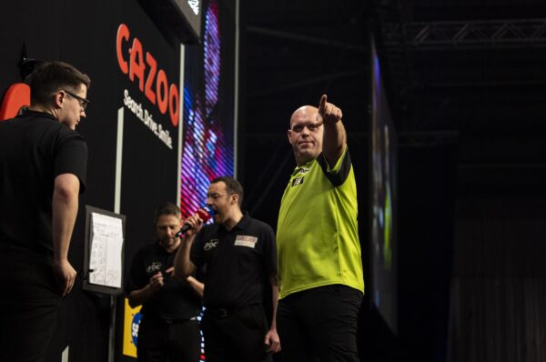 Michael van Gerwen warned his rivals: "I will be top soon, don