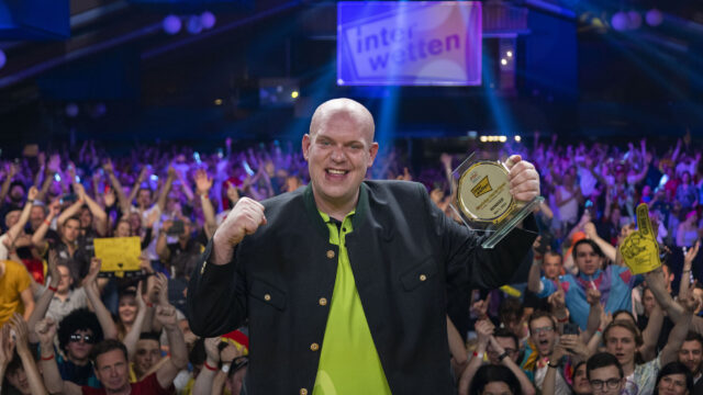 Van Gerwen wins second Euro Tour title of 2022 at Austrian Darts Open