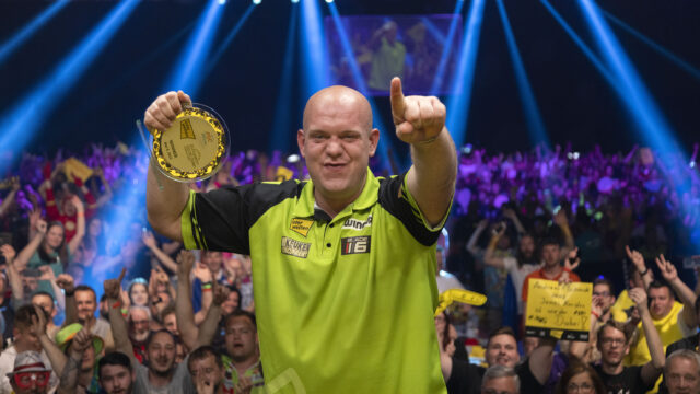 Van Gerwen claims the European Darts Open for his 35th Euro Tour title