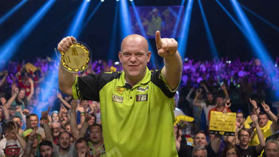Van Gerwen claims the European Darts Open for his 35th Euro Tour title