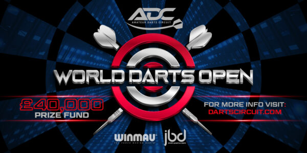 Amateur Darts Circuit announcement of the World Darts Open as their Premier Event. " To have three World Championships didn