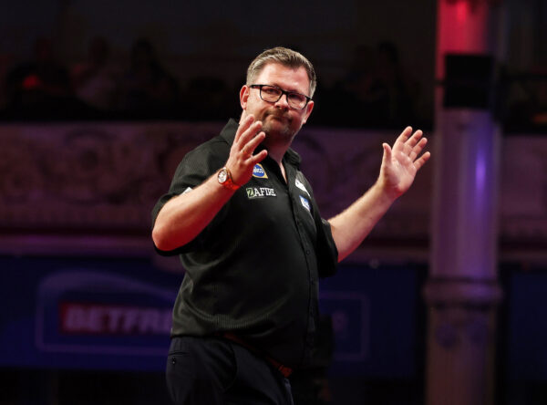 James Wade drops a huge retirement hint at the Matchplay.