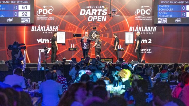 Wright and Van Gerwen crash out of Belgian Darts Open