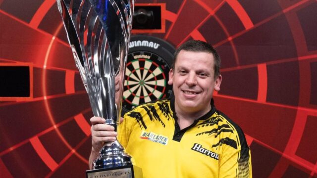Glory as Dave Chisnall crowned Belgian Darts Open 