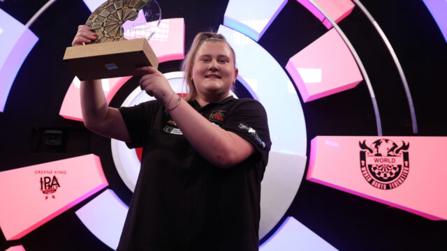 Beau Greaves booked her debut at the PDC World Championship