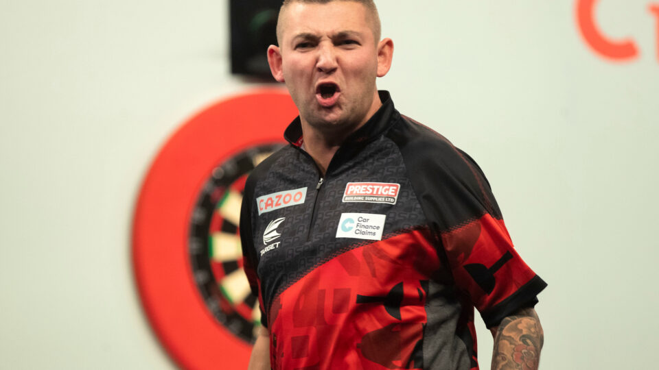 Nathan Aspinall explains obscene hand gesture 