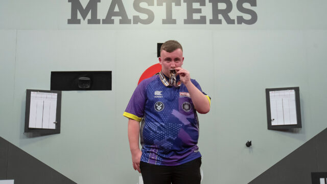 Luke Littler his defeats the JDC Super 16 title