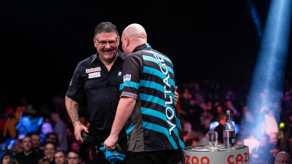 Cross writes his name in the history books on day two at the Masters as van Gerwen, Smith and Wright all join him in the quarter-finals