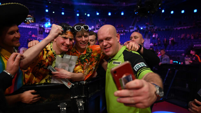 Van Gerwen is very critical of his own performance despite Dublin win 