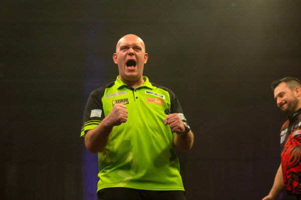 Back-to-back Premier League wins as van Gerwen wins night 5 in Exeter 