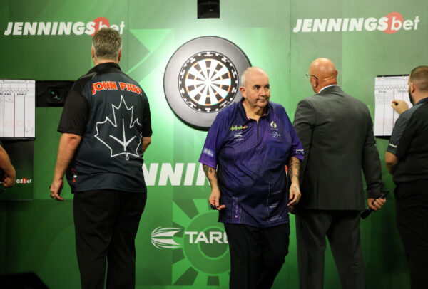 Taylor Slams his own performance at the World Seniors Matchplay " That