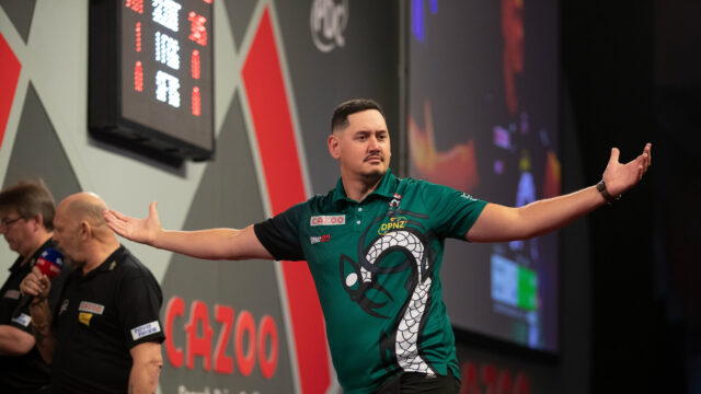 Robb is heading back to Ally Pally after victory in the DPNZ Tour Play-Offs