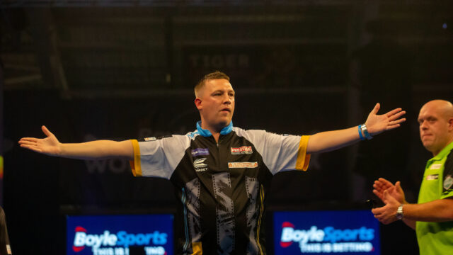 Chris Dobey no longer fears Michael van Gerwen after dumping him out of the World Grand Prix “I’m not scared anymore”