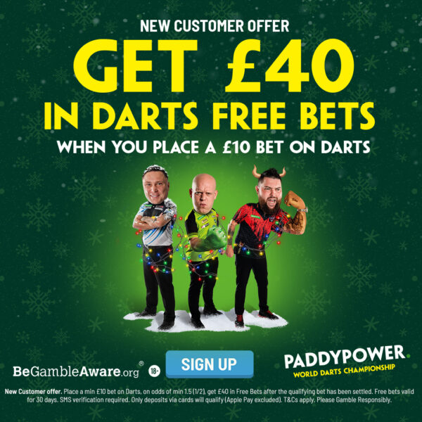 Paddy Power PDC World Championships Day 6 Recommended Bets 