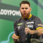 Scott Williams celebrates