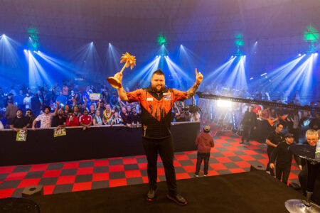 Bahrain Darts Masters winner Michael Smith