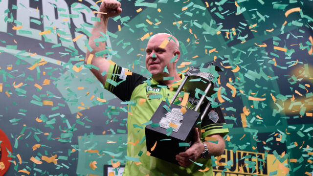 Van Gerwen turns tables on Littler to win Dutch Darts Masters