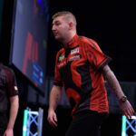 Nathan Aspinall at the Dutch Darts Masters