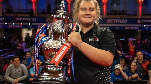 Beau Greaves 2024 Betfred Women’s World Matchplay Champion