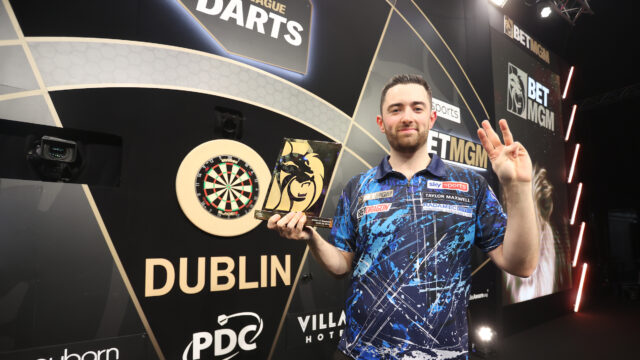 Hat-Trick for Humphries after Dublin delight to move clear at the top of the Premier League table