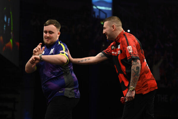 Littler shines in Belfast as the Nuke wins his first Premier League night. Littler shines in Belfast as the Nuke wins his first Premier League night.