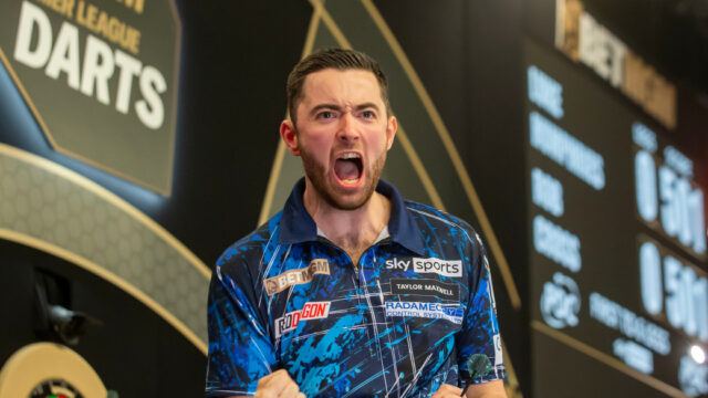 Luke Humphries brilliant in Brighton to win Night Six of the 2024 BetMGM Premier League