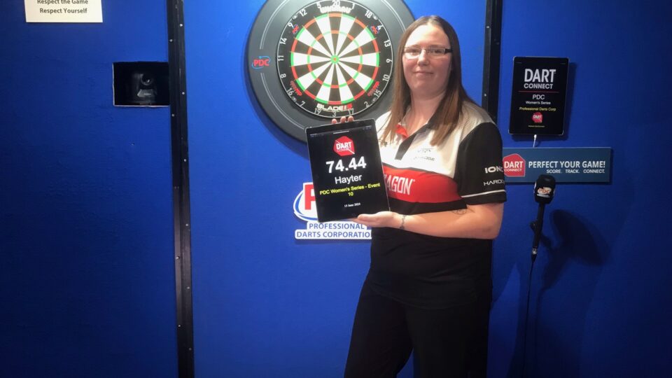Gemma Hayter and Robyn Bryne victorious in PDC Women’s Series