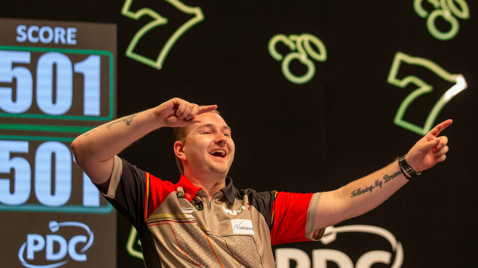Dimitri Van den Bergh is still unsure who he will partner at the World Cup of Darts 