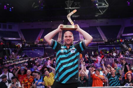 Rob Cross winning the Australian Darts Masters in 2023
