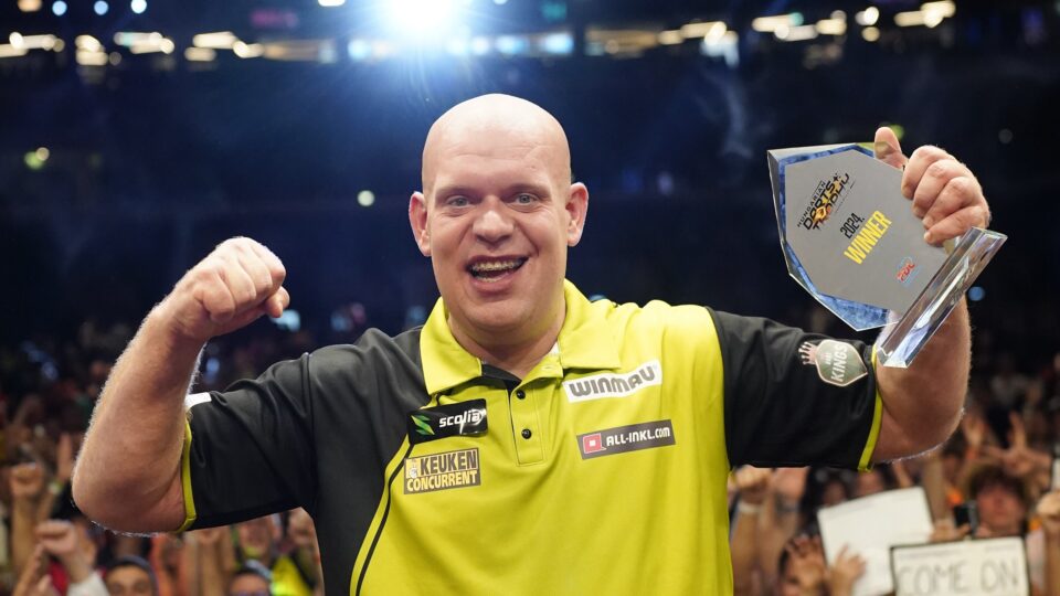 Van Gerwen ends a 16-month wait for a European Tour title after winning Hungarian Darts Trophy