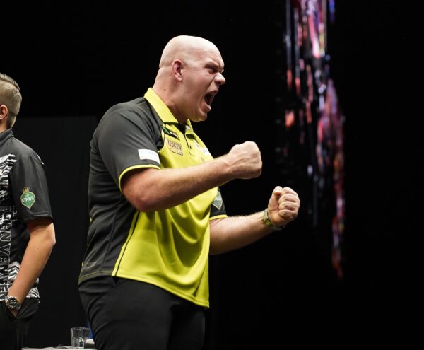 Van Gerwen ends a 16-month wait for a European Tour title after winning Hungarian Darts Trophy