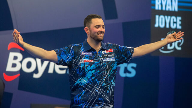Luke Humphries wins Night 1 in Belfast in the BetMGM 2025 Premier League