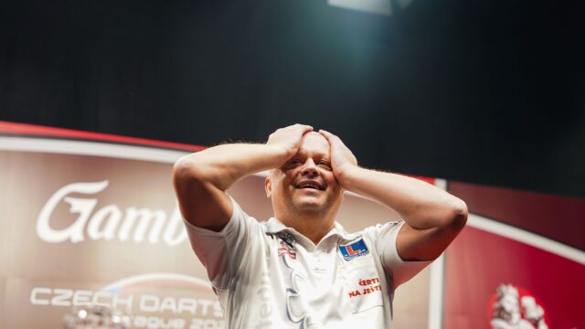 Pavel Drtil rocks through as Littler breaks record on day 2 of Czech Darts Open
