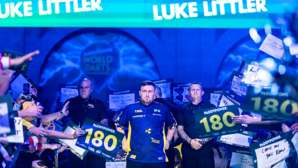 Littler produces more magic to reach Paddy Power World Darts Championship semi finals