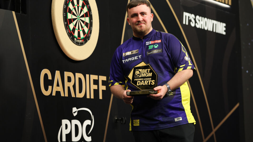 Littler sends a statement in Cardiff and says catch me if you can ” I hadn’t picked up my darts since last Thursday”
