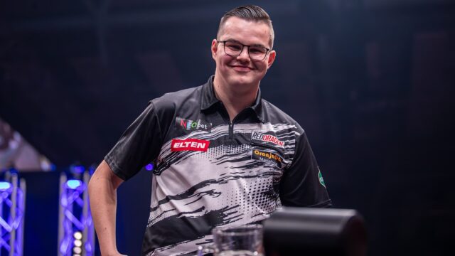 Glory for van Veen as the young star wins his first PDC ranking title