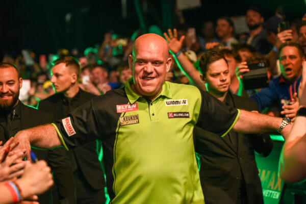 Littler shines as van Gerwen survives a scare in Munich on an action packed second day 