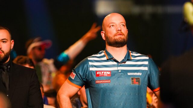 Tricole makes history in Riesa on an action-packed opening day at the 2025 International Darts Open
