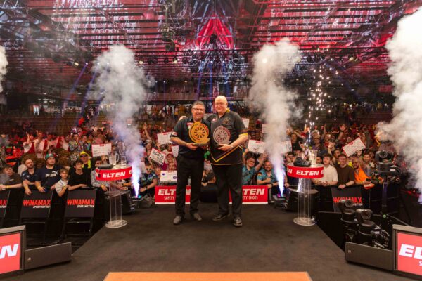 European Tour Glory as Anderson defends his European Darts Grand Prix title.