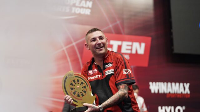Aspinall claims second Euro Tour title of 2025 after Premier League heartbreak “When things are not going your way, you have to keep fighting”