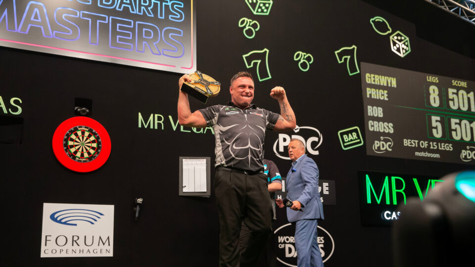 Price sets his sights on defending his Nordic Darts Masters title as the World Series returns