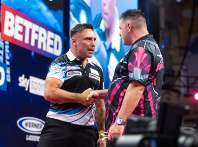 Gerwyn Price vs Daryl Gurney at the 2025 World Matchplay