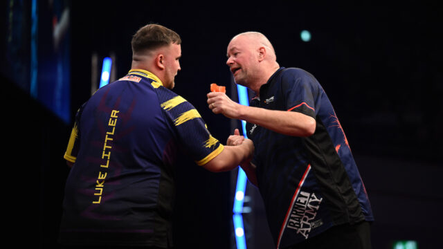 Littler and Humphries ease into the second round as Rock is dumped out on Day Two of the 2025 European Championship